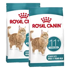 ROYAL CANIN Ageing Sterilised 11+ 2x2 kg sauso ėdalo suaugusioms vyresnėms nei 11 metų katėms, sterilizuotas