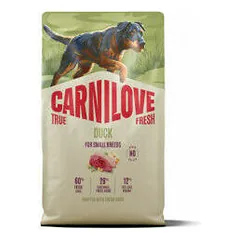 Carnilove Dog True Fresh Small Breed Adult Duck 4 kg