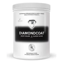 Pokusa DiamondCoat DeepColor & SuperShine - natūrali formulė, pabrėžianti juodos, tamsios, rudos ir margos kailio spalvas., 300g — 3 nuotrauka