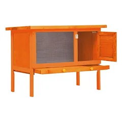 Prolenta Premium lauko tvartelis Henri-Joël, 90 x 45 x 65 cm , ruda — 4 nuotrauka