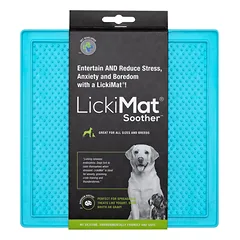 LickiMat Classic Soother - laižymo kilimėlis šunims, pakeltas raštas, Zielony / Miękka — 4 nuotrauka