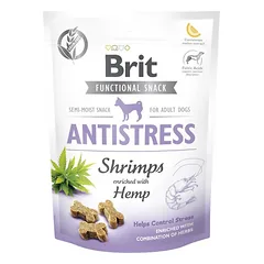 BRIT CARE DOG FUNCTIONAL SNACK SHRIMP ANTISTRESS 150 g skanėstai šunims  streso kontrolę