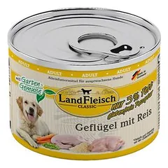 LandFleisch Dog Classic 6 x 195 g, drėgnas maistas šunims — 3 nuotrauka