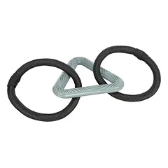 Trixie CityStyle Triangle With Rope Rings žaislas šunims, iš TPR ir poliesterio, 44 cm