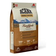 ACANA Ranchlands Dog sausas pašaras šunims, 2 kg parduotuvėje zooprekes24.lt