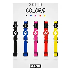 Dashi Solid antkaklis - geltonas nailoninis šuns antkaklis, Yellow / XS — 2 nuotrauka