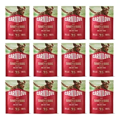 CARNILOVE Dog Pouch Turkey and Quail 12x300g šlapias maistas su kalakutiena ir stručiena suaugusiems šunims