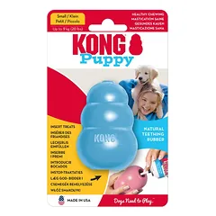 KONG Puppy minkštos gumos žaislas šuniukams, užpildomas, dydis Small