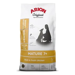 ARION Original Mature 7+ Senior Medium Large Chicken Rice 12 kg