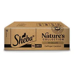 Sheba Nature's Collection drėgnas maistas katėms 72 x 85 g