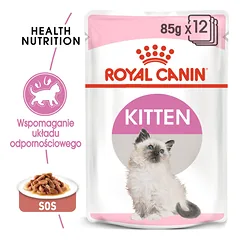 ROYAL CANIN Kitten Instinctive 4x85 g šlapias maistas padaže kačiukams iki 12 mėn