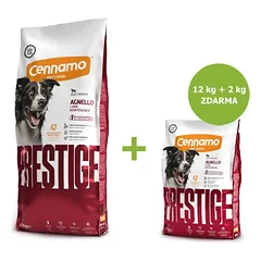 Prestige Dog Adult Medium Lamb 12 kg + 2 kg ZDARMA