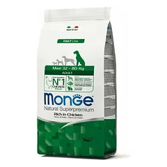 Monge Maxi Adult su vištiena, sausas maistas šunims 3 kg