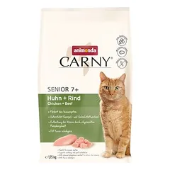 animonda Carny Senior su vištiena ir jautiena, sausas maistas katėms, < 1,4 kg — 2 nuotrauka