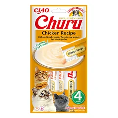 Churu kreminis skanėstas su vištiena katėms, 4 vnt.