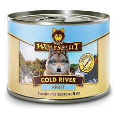 WOLFSBLUT Adult Cold River konservai šunims su upėtakiu, 200 g nuotrauka