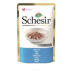 SCHESIR Tunų šlapias ėdalas kačiukams 12 x 85 g