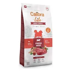 Calibra Life Dog Adult Small Fresh Beef sausas maistas mažų veislių šunims, 1,5 kg