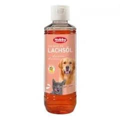 Lašišų aliejus pašaro papildas šunims ir katėms, 250 ml