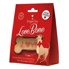 DoggyeBag LOVE BONE Sausainis-kaulas 10x4.8x1.2cm 30g photo