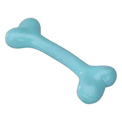 Europet Bernina Hundespielzeug Gummi Bone Mint blau