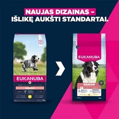 Eukanuba Life Care Senior M sausas pašaras senyviems šunims su vištiena, 15 kg — 2 nuotrauka