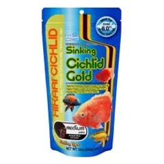 Hikari Cichlid Gold Sinking Medium visavertis pašaras žuvims 342 g