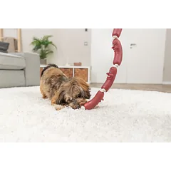 TRIXIE žaislas Dešrelės ant virvės, vinilas, 75 cm (pak.3) — 4 nuotrauka