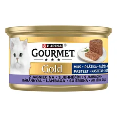 GOURMET Gold Mus su aviena 12x85g drėgnas maistas katėms