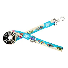 Max&Molly Trumpas pavadėlis Aloha - spalvingas miesto pavadėlis šunims, aloha raštas, 120 cm — 2 nuotrauka