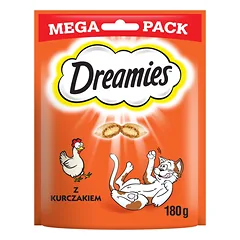 DREAMIES Mega Pack 180g - skanėstas katėms su gardžia vištiena
