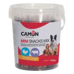 Camon Mini Snacks Mix skanėstai su vištiena ir jautiena šunims