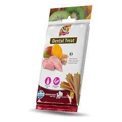 FARMINA N&D Tropical Selection Dental Treat Chicken Medium/Maxi 100 g (7 vnt.) dantų skanėstų vidutiniams ir dideliems šunims