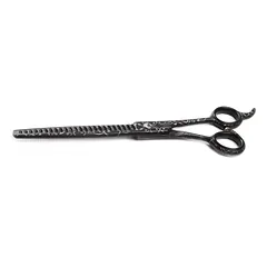 Record kirpimo žirklės professional black shark, 20 dantų, 19 cm — 2 nuotrauka
