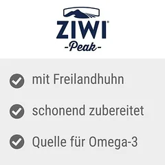 Ziwi Peak Steam & Dried su vištiena, sausas maistas katėms, 1,5 - 2,9 kg — 3 nuotrauka