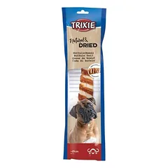 Trixie Buffalo Tail, Wrapped džiovinta briedžio uodegos skanėstas šunims, 28–30 cm