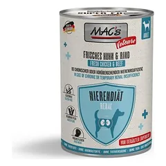 MAC's Dog Vetcare inkstų dietos drėgnas maistas šunims, ekonominė pakuotė 24 x 400 g