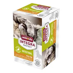 animonda Integra Protect Adult Intestinal indeliai 6 x 100 g, drėgnas maistas katėms